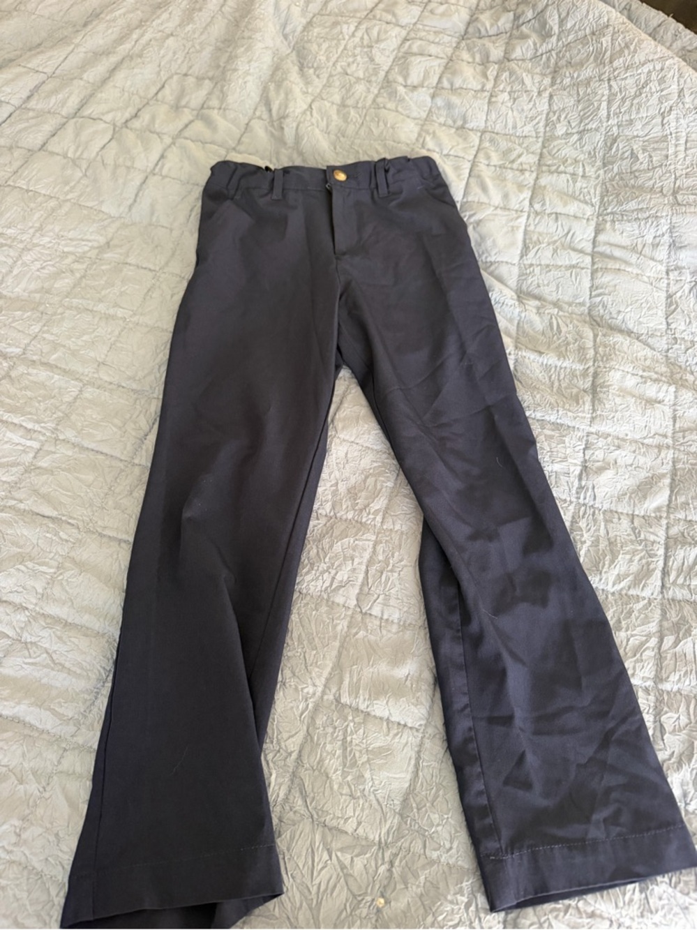 Crown & Ivy kids navy golf pants size 7